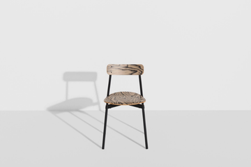 FROMME - Stackable Alpi wooden chair by Petite Friture - view 3